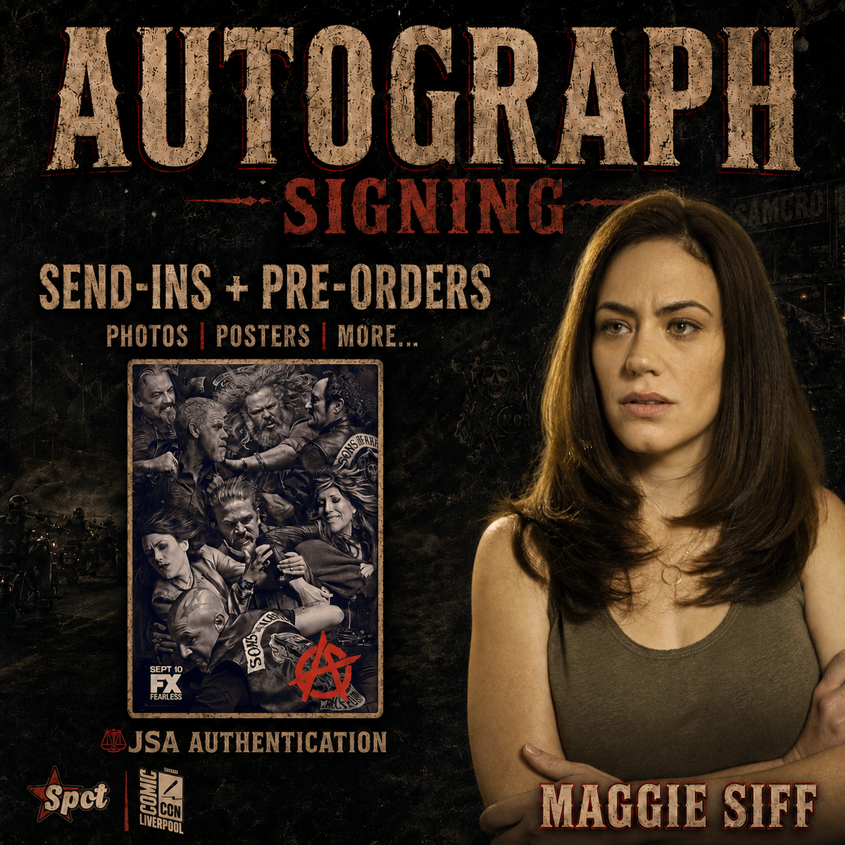 Maggie Siff to Sign for StarSpot! | Tara Knowles in Sons of Anarchy