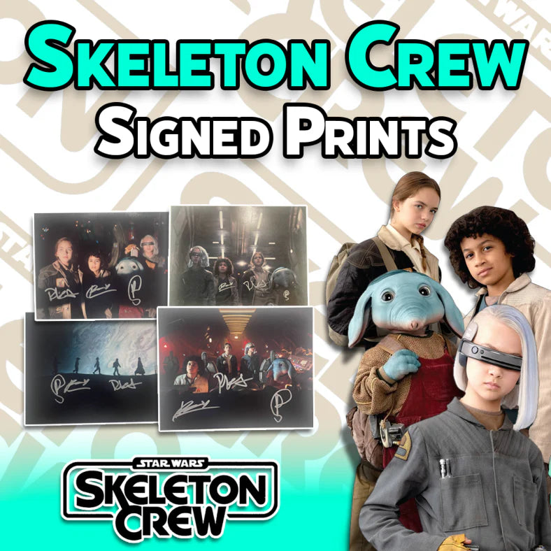 Skeleton Crew Signed Collectibles – Now In Stock at StarSpot!