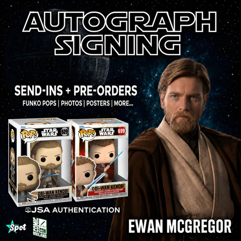 Ewan McGregor to Sign for StarSpot! | Obi-Wan Kenobi in Star Wars
