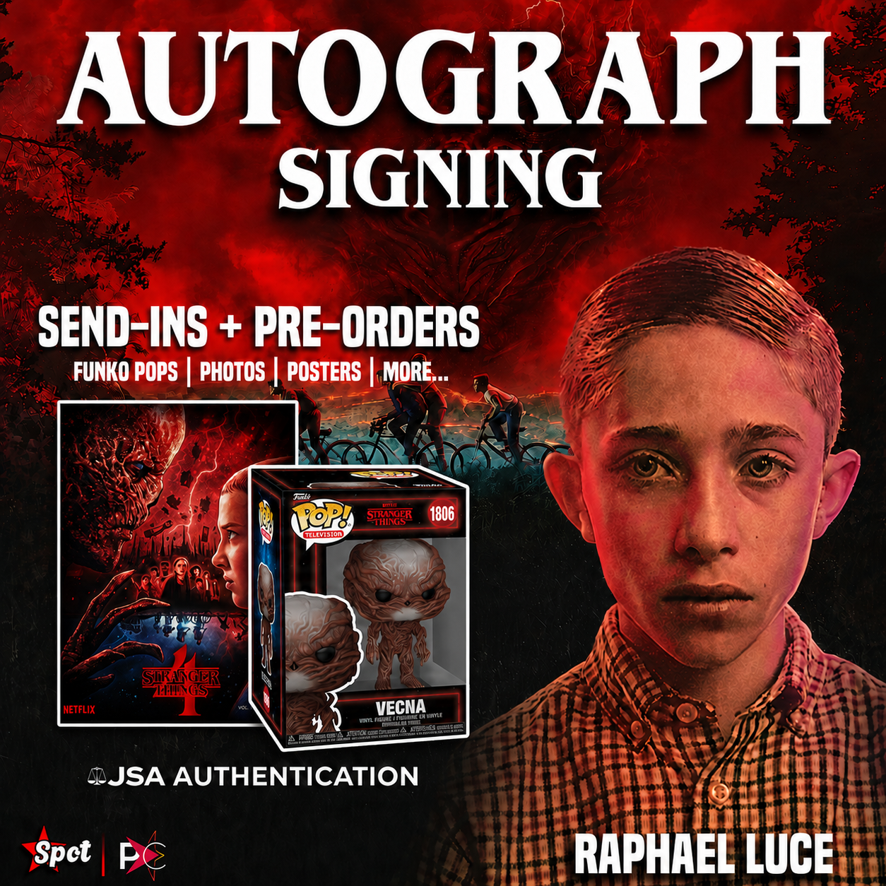 Raphael Luce to Sign for StarSpot! | Vecna in Stranger Things