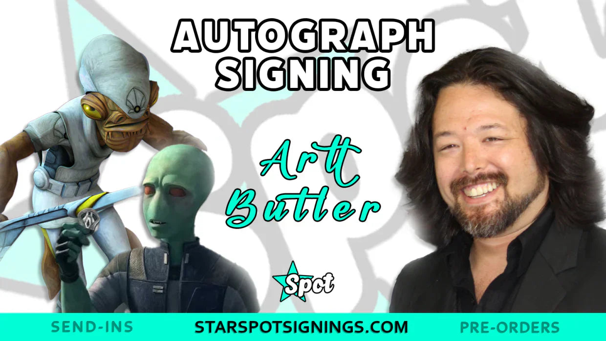 Artt Butler to Sign for StarSpot! | Captain Ackbar | Niro | Star Wars & More!