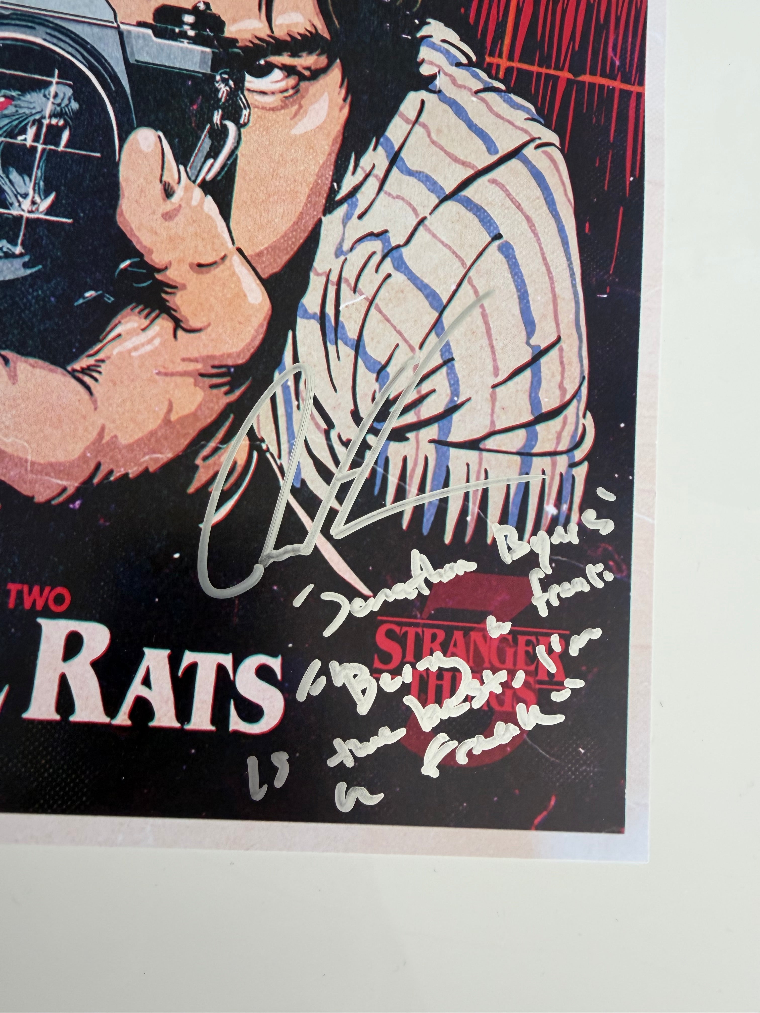 Charlie Heaton Exclusive Signed Collection | Jonathan Byers