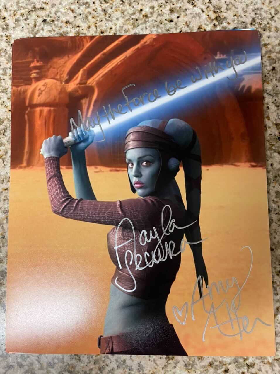 Amy Allen Exclusive Signed Collection | Aayla Secura
