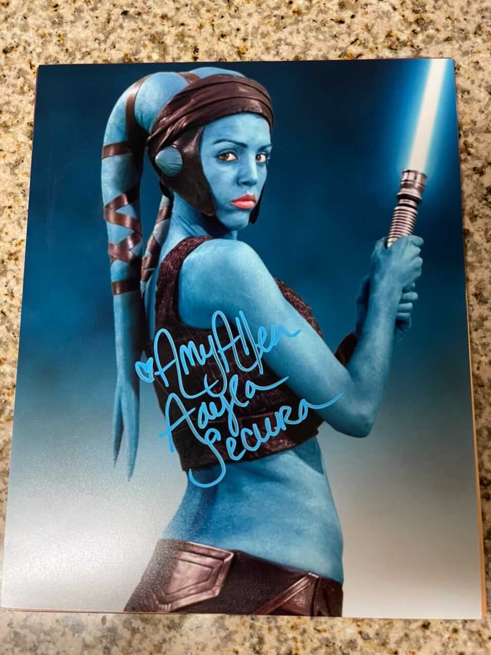 Amy Allen Exclusive Signed Collection | Aayla Secura