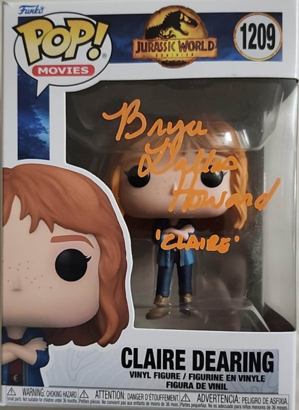 Bryce Dallas Howard Exclusive Signed Collection | Gwen Stacy | Claire Dearing | Yaddle
