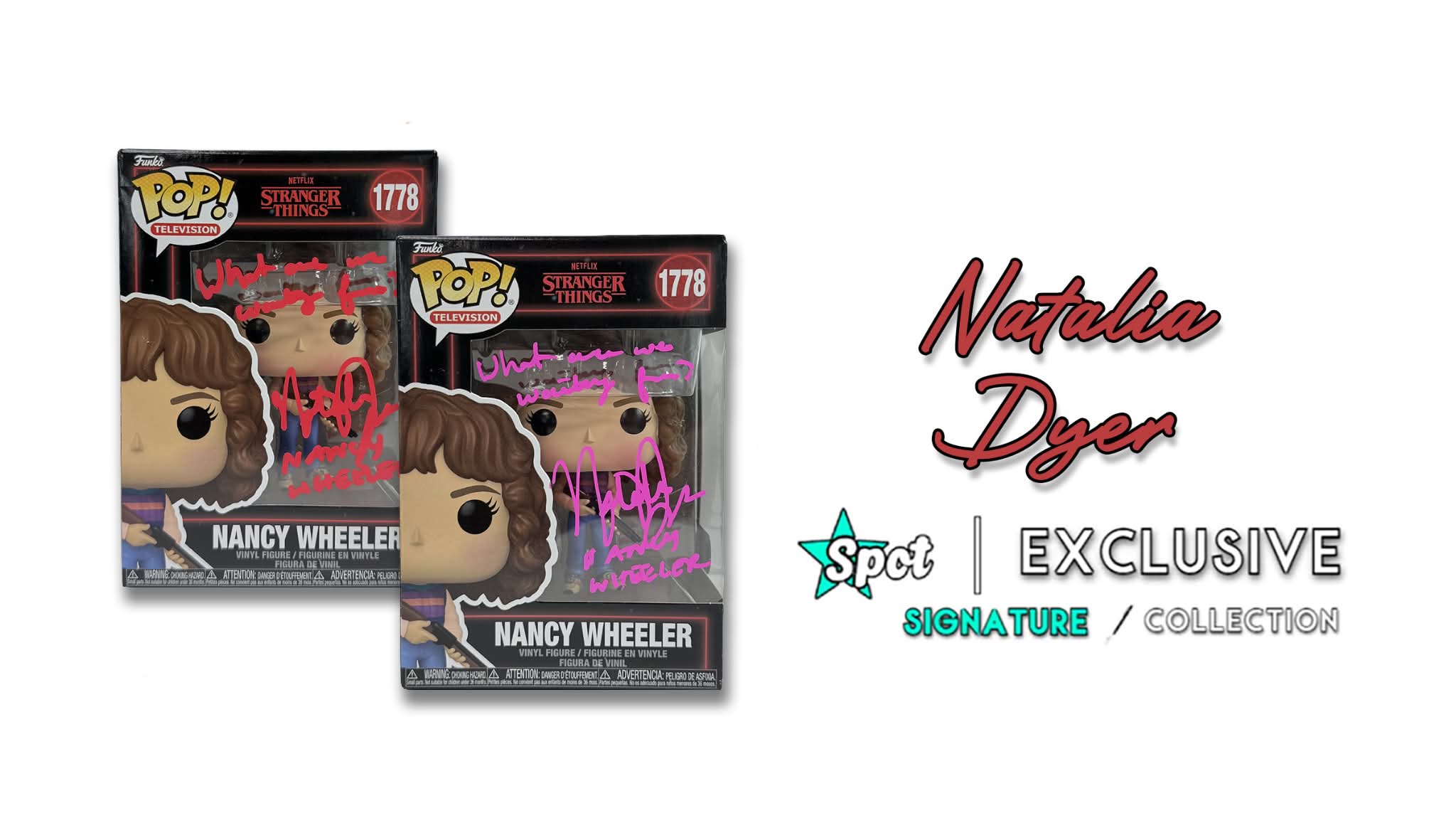 Natalia Dyer Exclusive Signed Collection | Nancy Wheeler