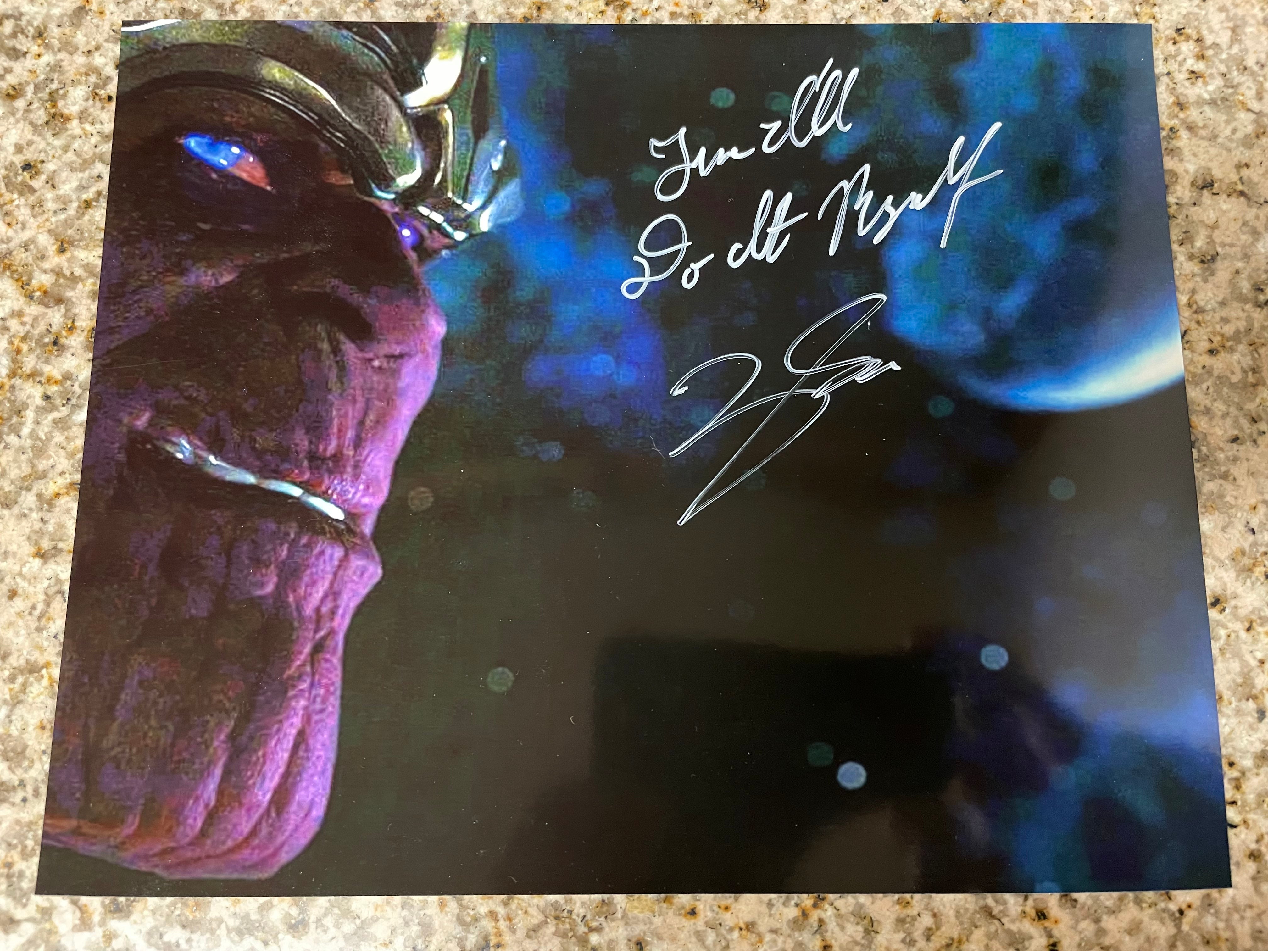 Damion Poitier Exclusive Signed Collection | Thanos