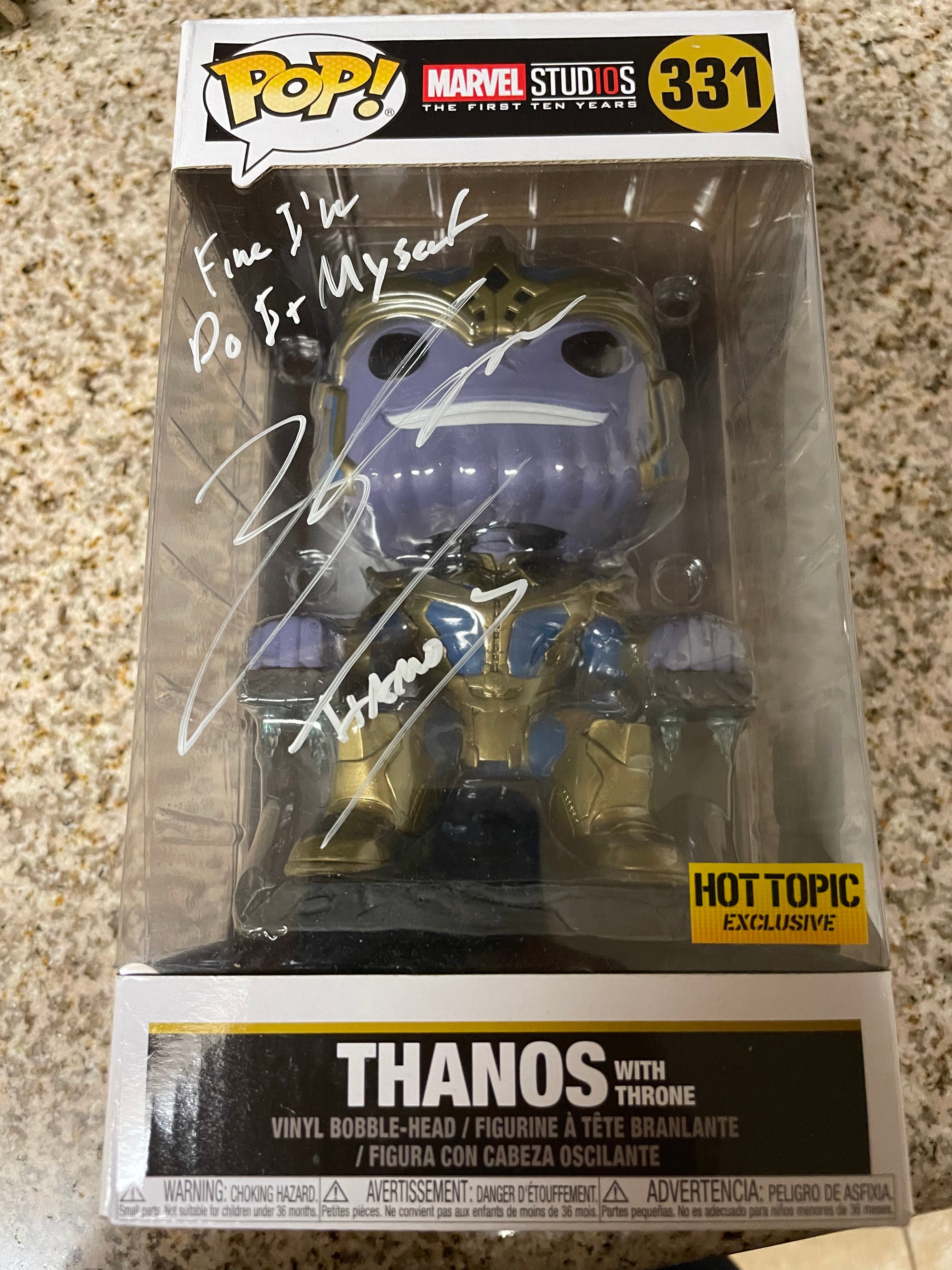 Damion Poitier Exclusive Signed Collection | Thanos
