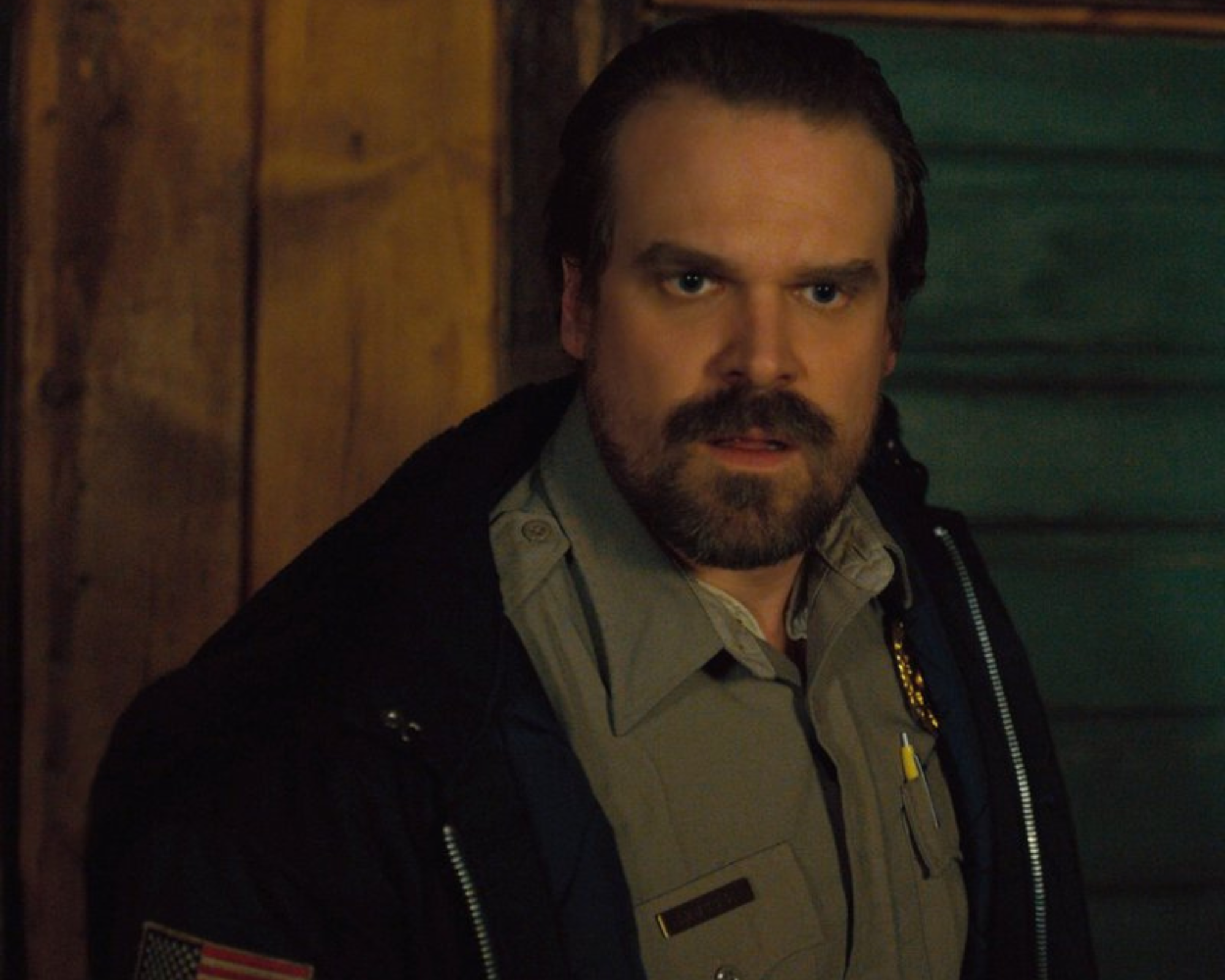 David Harbour Autograph Signing