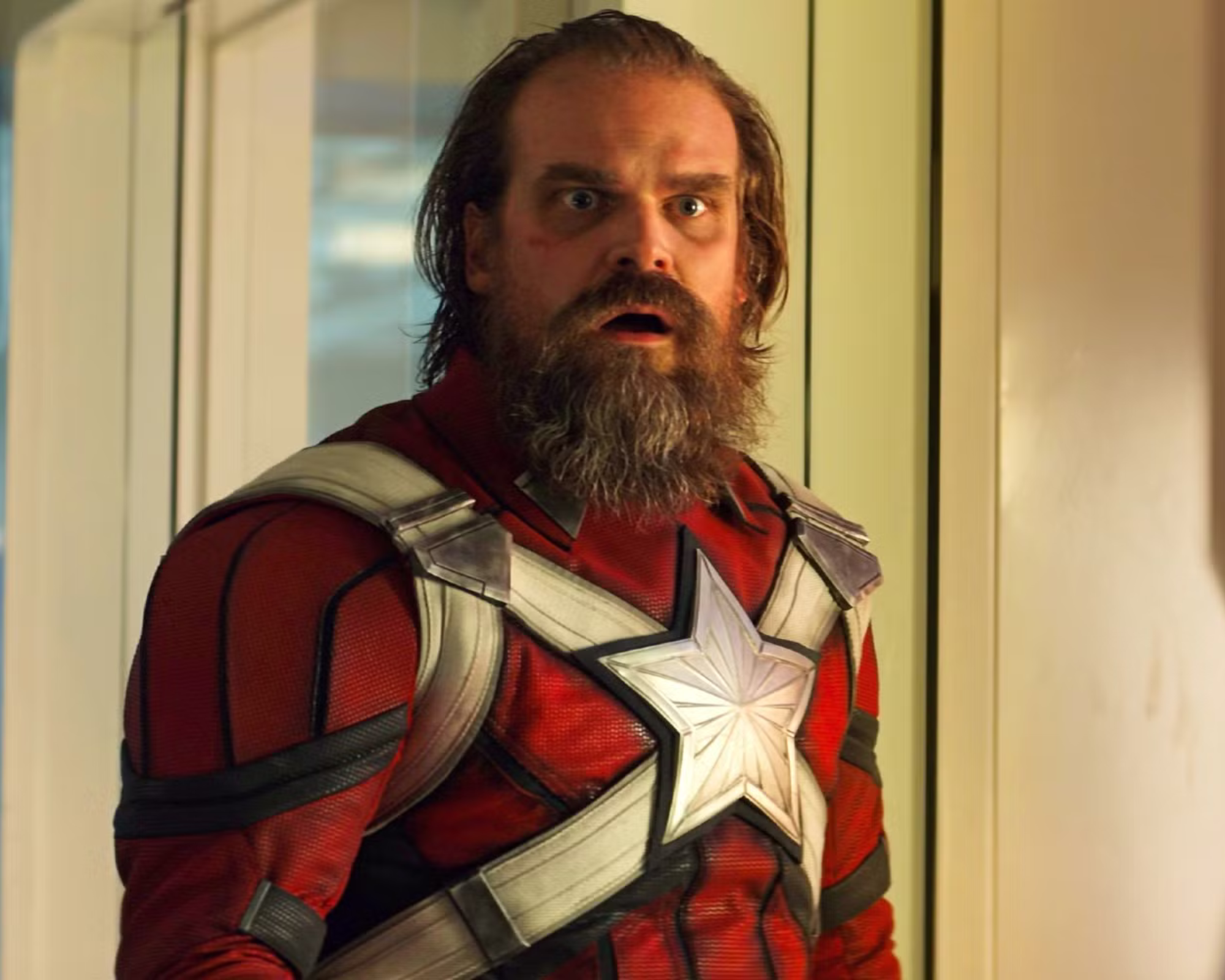 David Harbour Autograph Signing