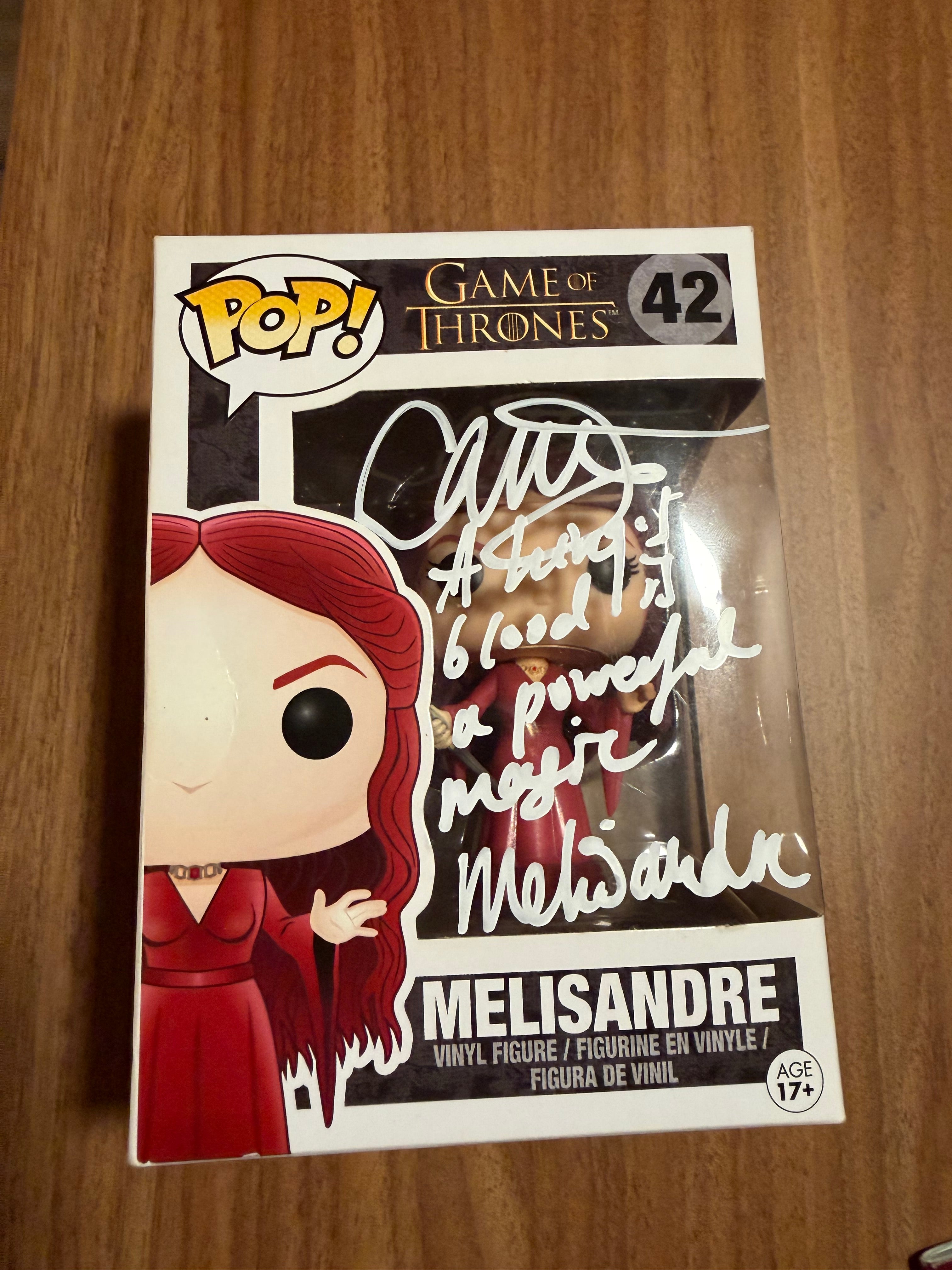 Carice van Houten Exclusive Signed Collection | Melisandre