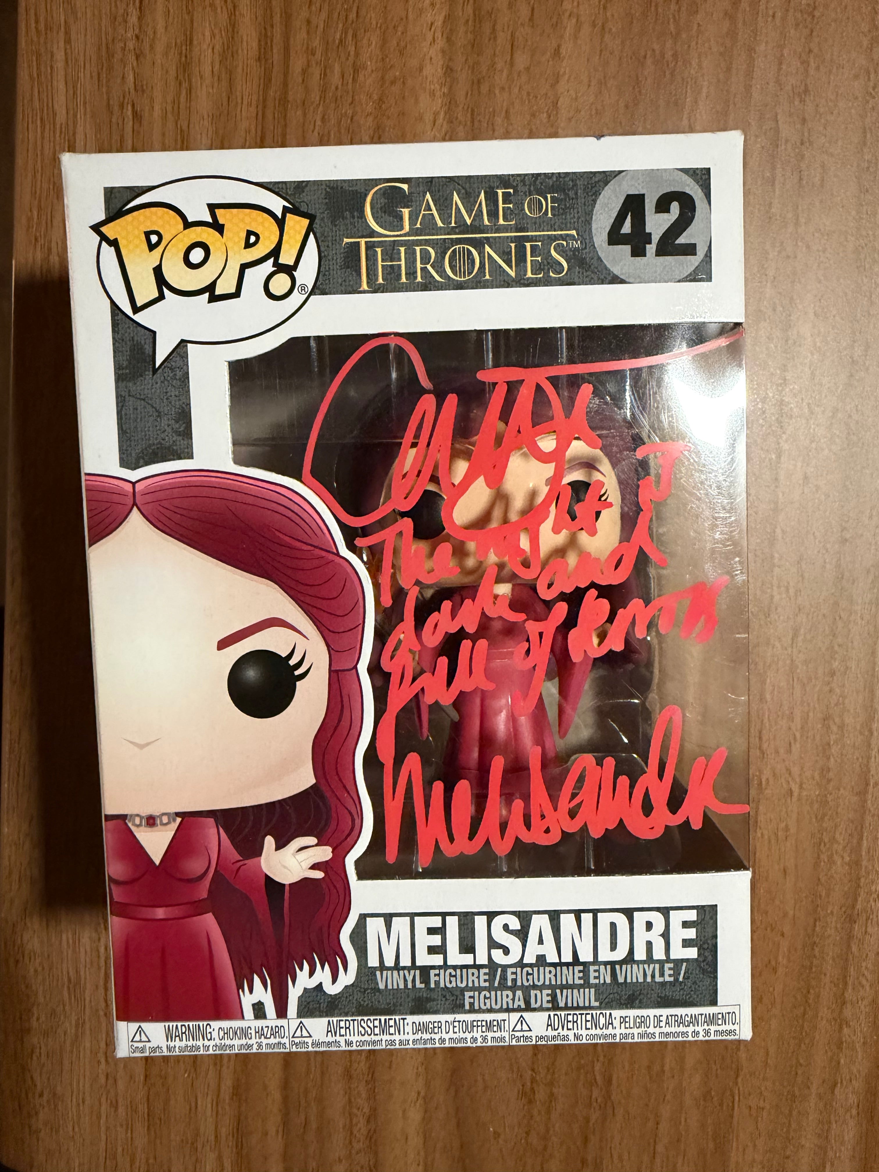 Carice van Houten Exclusive Signed Collection | Melisandre