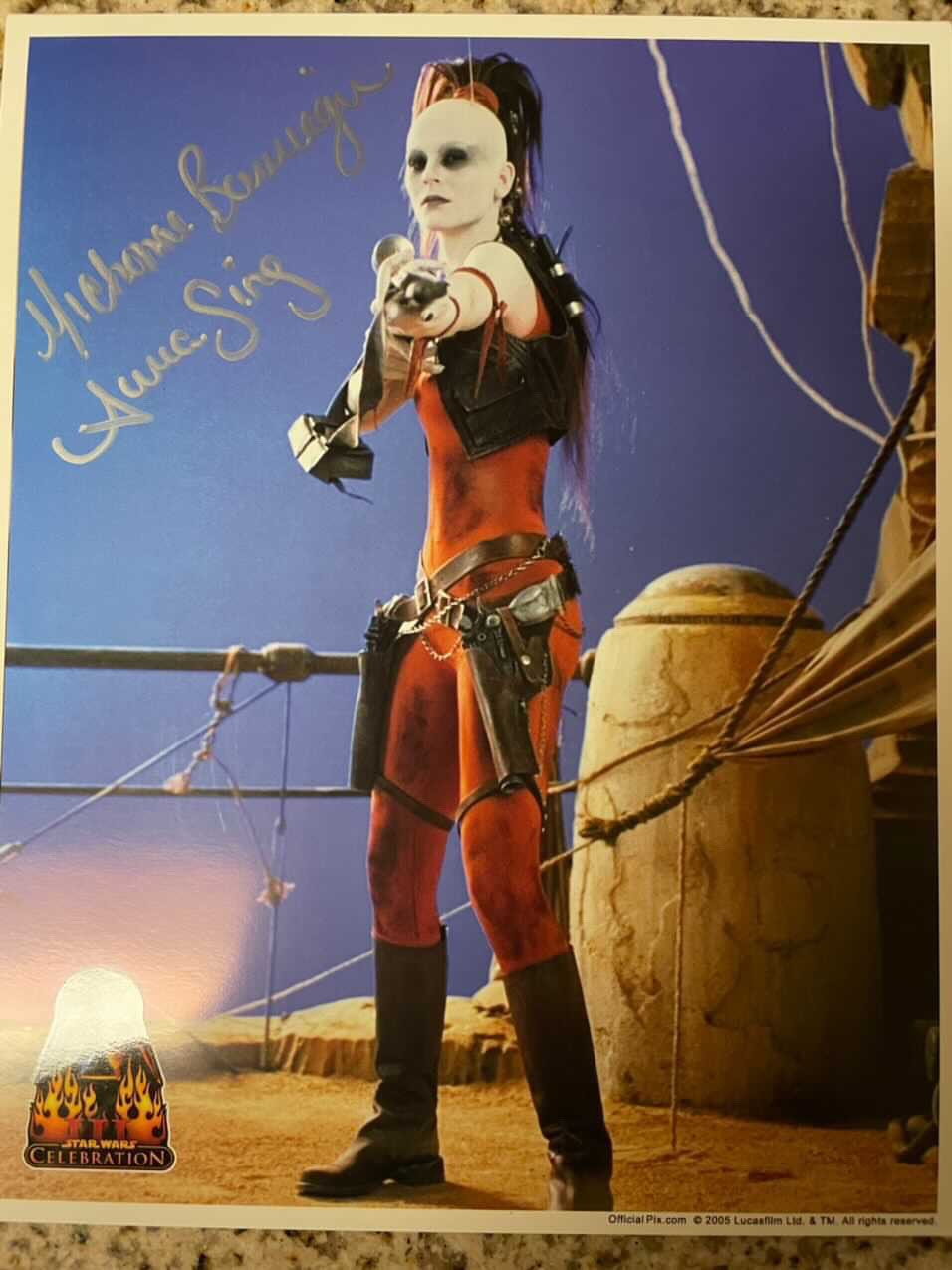 Michonne Bourriague Exclusive Signed Collection | Aurra Sing