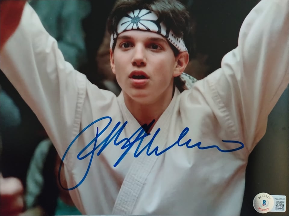 Ralph Macchio Exclusive Signed Collection | Daniel LaRusso