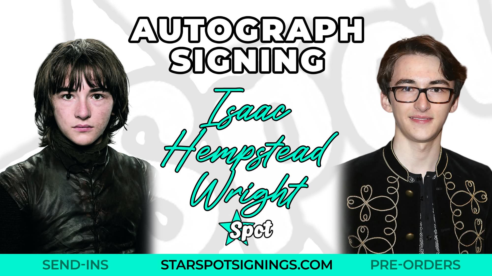 Isaac Hempstead Wright Autograph Signing