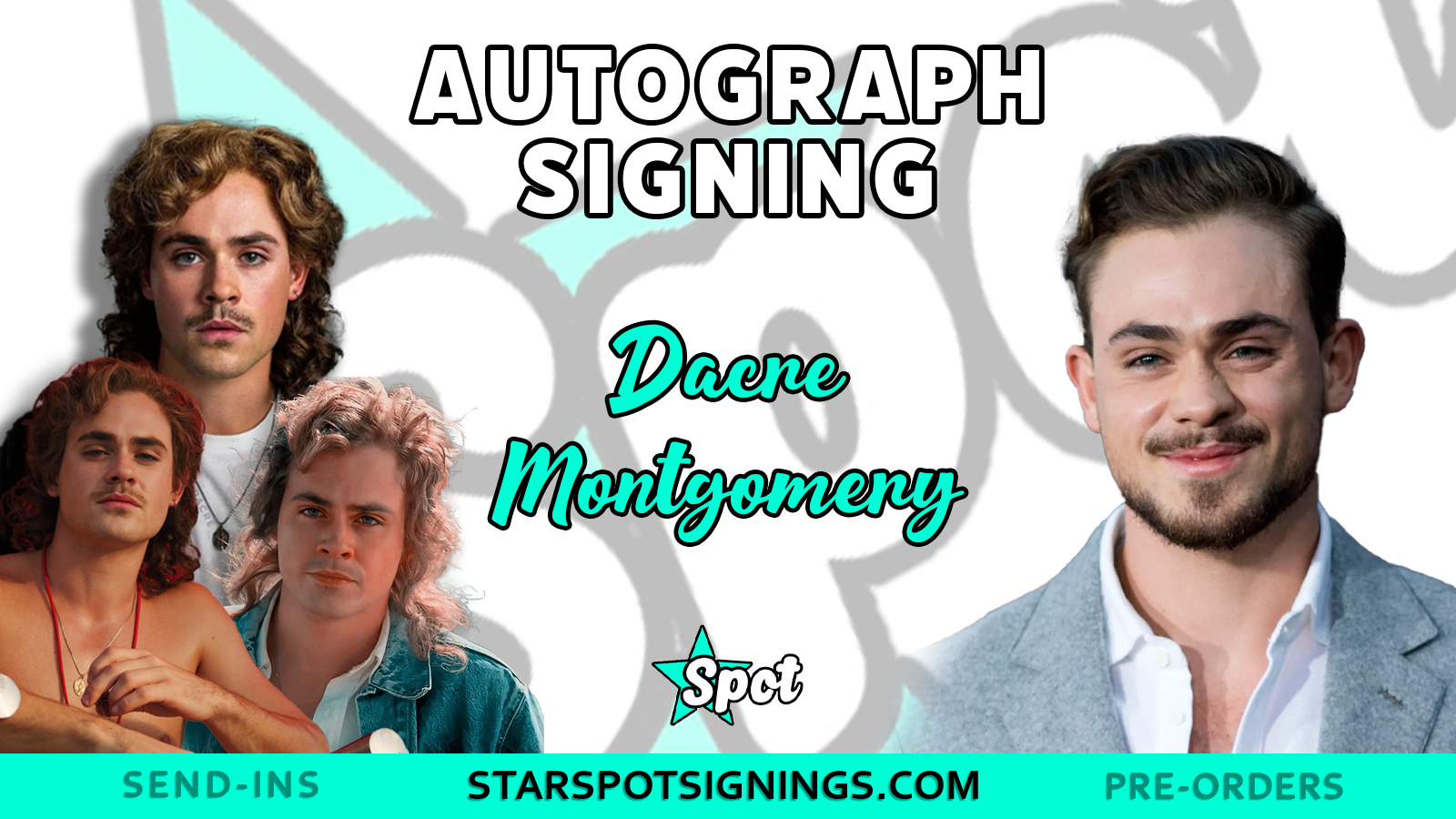 Dacre Montgomery Autograph Signing