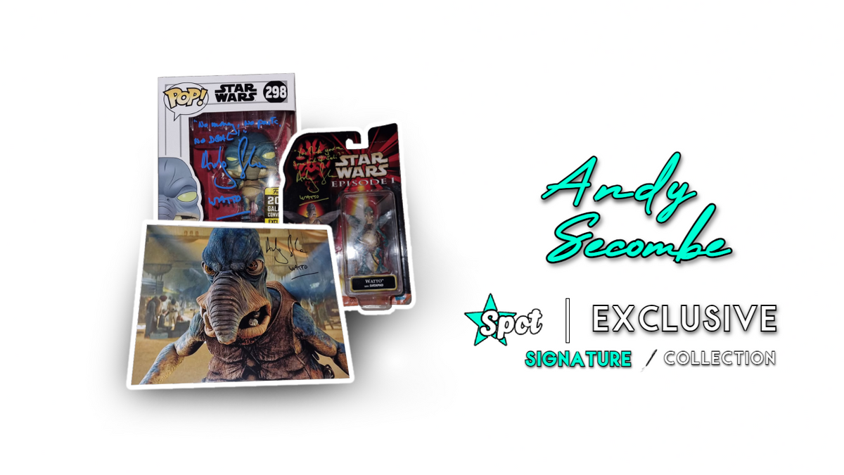 Andy Secombe Exclusive Signed Collection | Watto
