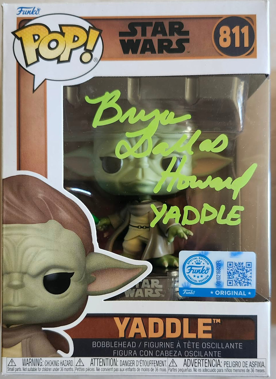 Bryce Dallas Howard Exclusive Signed Collection | Gwen Stacy | Claire Dearing | Yaddle