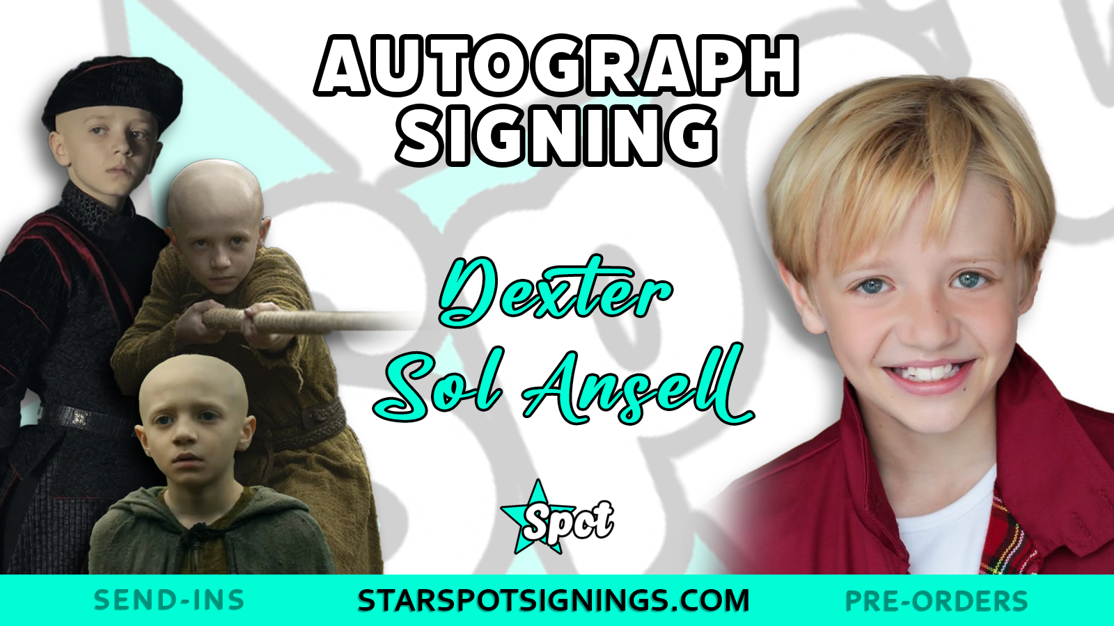 Dexter Sol Ansell Private Autograph Signing