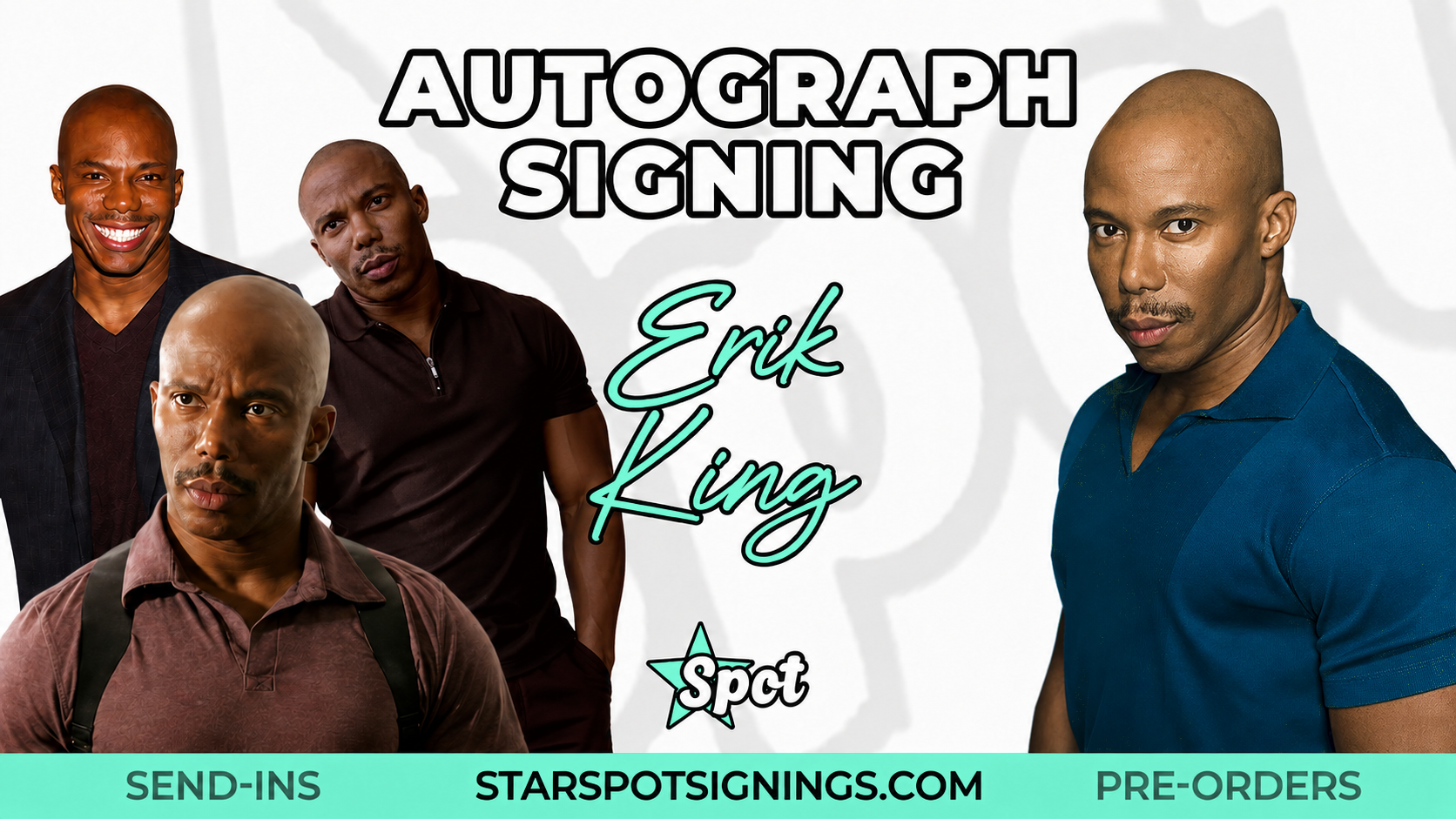 Erik King Autograph Signing
