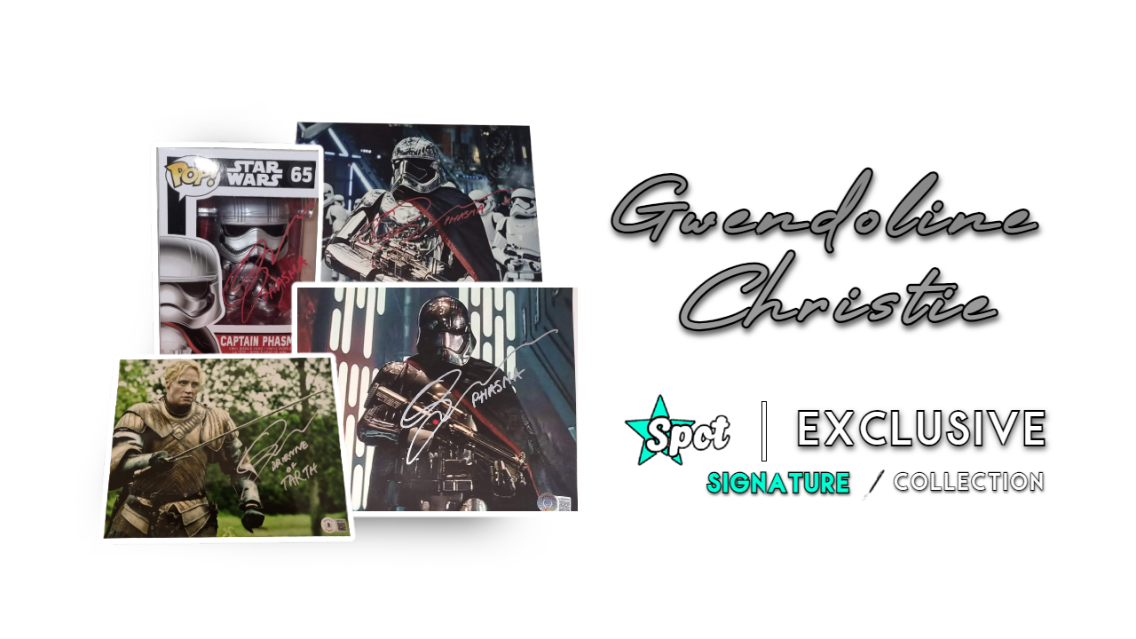 Gwendoline Christie Exclusive Signed Collection | Captain Phasma | Brienne of Tarth