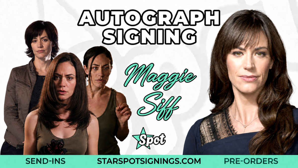 Maggie Siff Autograph Signing