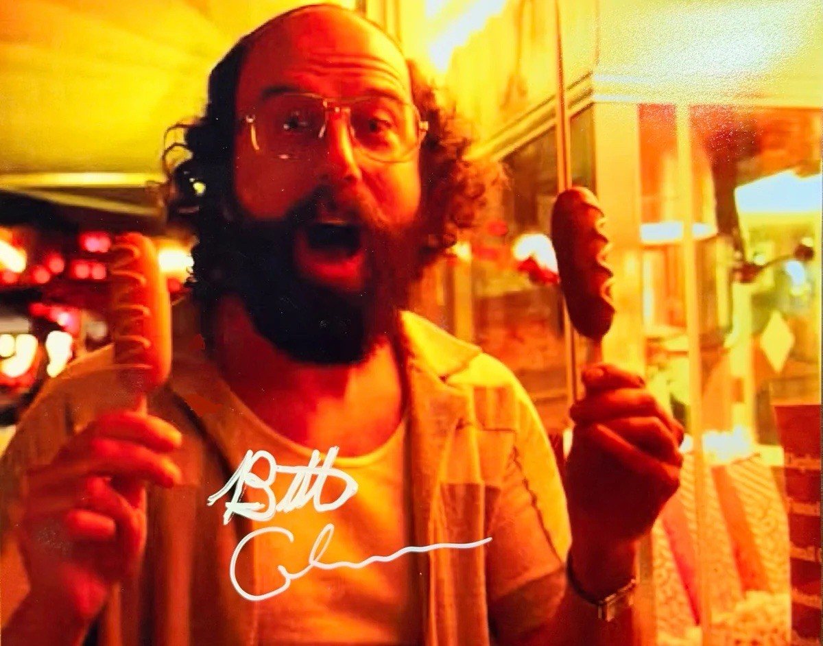 JSA COA Brett Gelman signed Murray Bauman Stranger Things 8x10 Photograph