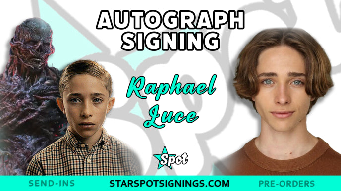 Raphael Luce Autograph Signing