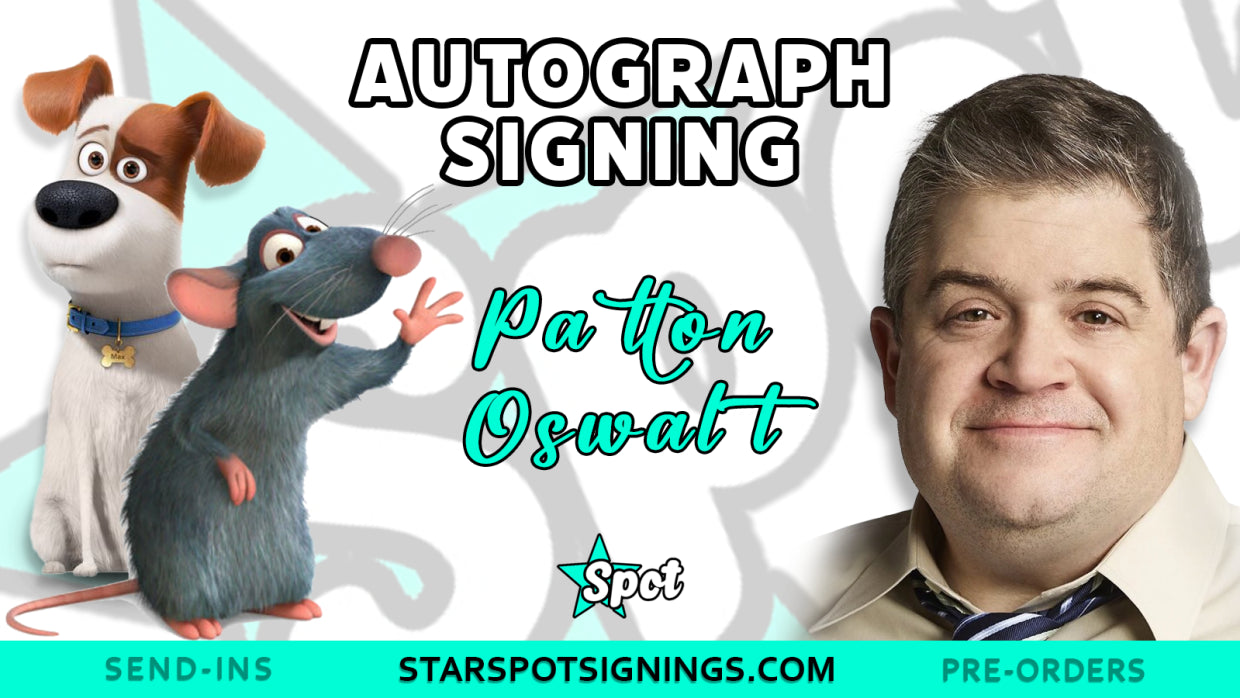 Patton Oswalt Private Autograph Signing