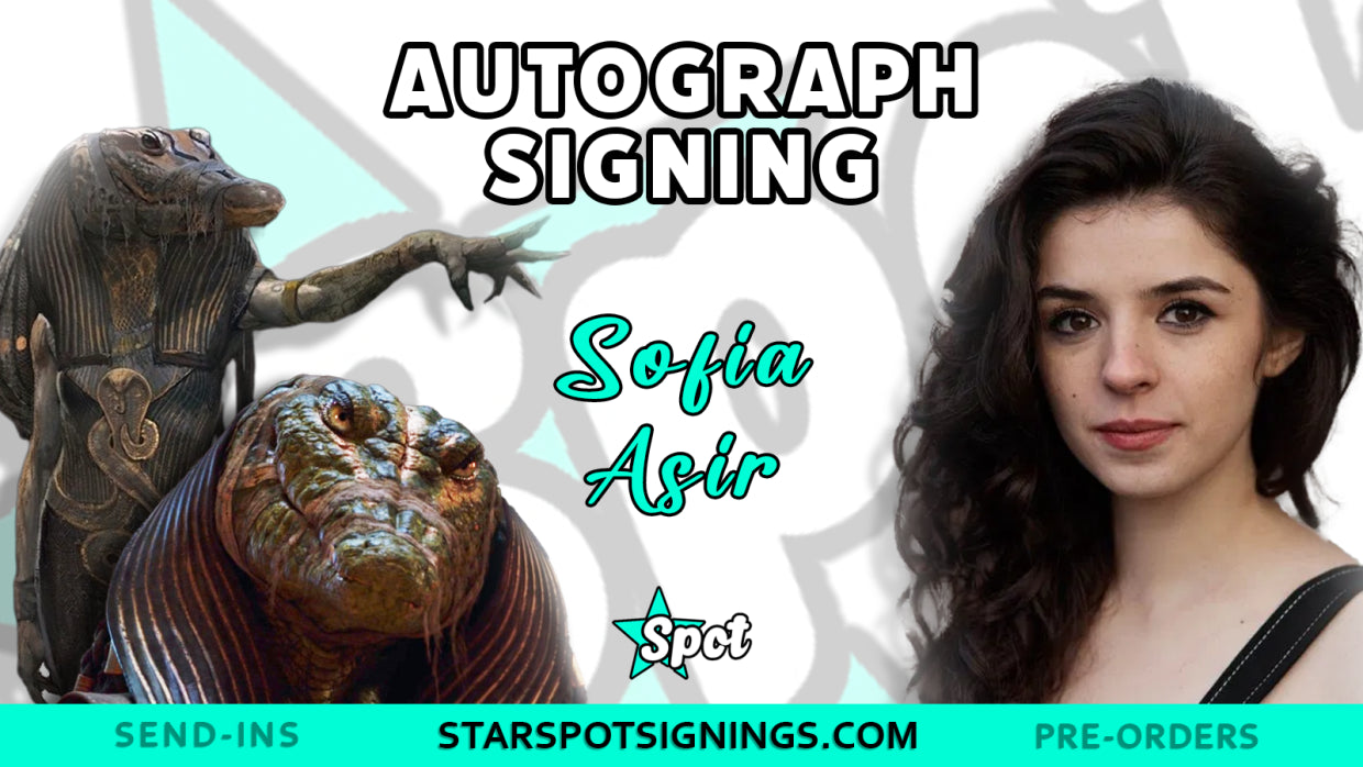 Sofia Asir Private Autograph Signing