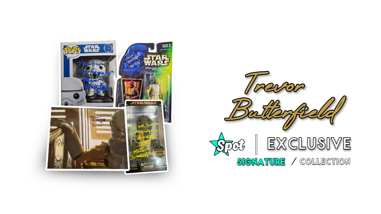 Trevor Butterfield Exclusive Signed Collection | Stormtrooper | Bossk